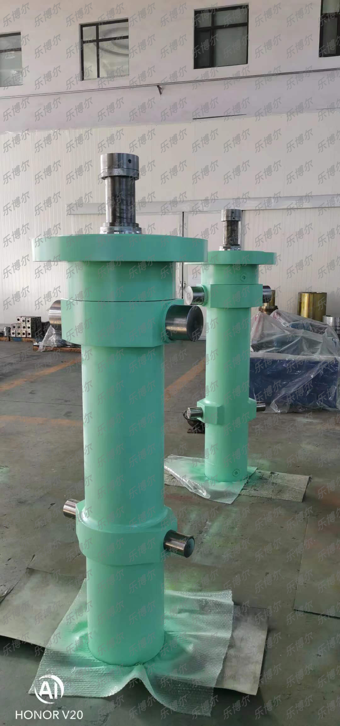 Coarse rolling cylinder